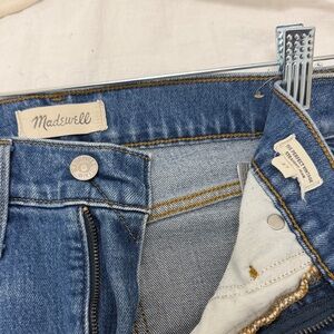 Madewell High Rise Blue Denim Jeans